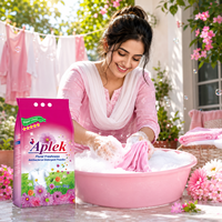 Vente directe usine – Lessive en poudre extra forte 4 kg parfum rose floral, détachant haute performance, détergent moussant pour le linge
