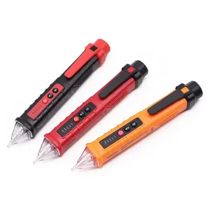 Red black yellow non-contact multi-function sound and light alarm intelligent voltage induction electroscope test pen