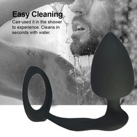 Plug Anal Masculino, Masajeador de Próstata, Anillo para Pene, Plugs Anales, Dildo, Estimulador de Punto G, Juguetes Sexuales para Adultos, Juguetes Anales para Mujer, Hombre, Gay, Sex Shop