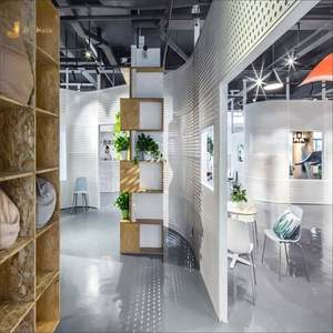 EX210 Revêtement mural décoratif personnalisé en acier inoxydable pour hôtels, centres commerciaux, extérieur moderne, multifonctionnel, découpé au laser - Product Image 5