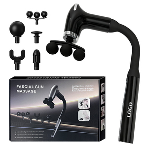 2025 New Portable Back Pain High Quality Back and Neck Massager Gun with 5 Heads & 9 Speed Levels - Product Image 1