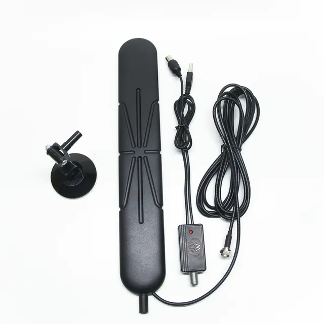 New 2024 High Gain 30/40dBi 1080P 4K 8k HD HDTV Digital TV Antenna DV3-T VHF UHF FM with Amplifier F Male Cable 3M Antenna
