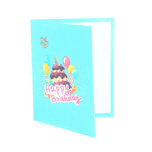 Impression personnalisée de haute qualité découpée au laser 3D Pop-up Animal cartes de voeux cadeau d'invitation d'<span class=keywords><strong>anniversaire</strong></span> promotionnel <span class=keywords><strong>pour</strong></span> papier de noël - Product Image 5