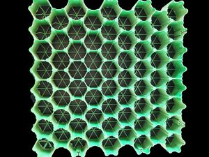 Taian Hongyuan Fabriek Groothandel Hdpe Honingraat Plastic Gras Bestrating Raster Oprit Mat Gras Bestrating 500X500X40Mm 5 Jaar - Product Image 3