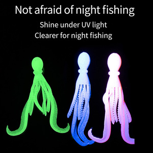Señuelo de pesca de pulpo de TPE suave de 10 cm para pesca de fondo en agua salada - Product Image 5