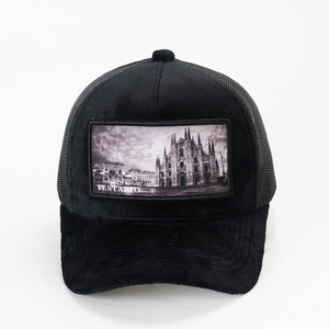 Cappello Snapback di velluto Hip Hop appropriato per la produzione personalizzata - Product Image 2