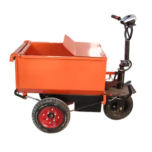 LK15 mais barato e venda quente 3 roda industrial carrinho de mão, carrinhos de mão para jardim elétrico