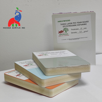 Panneau de mousse en PVC à haute densité à trois couches écologique Panneau de mousse en PVC à surface lisse pour armoire traitée par extrusion recyclable