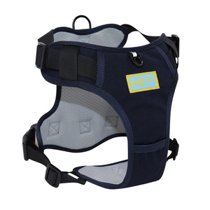Harnais personnalisé anti-traction pour grands chiens, gilet rembourré réglable pour Golden Retriever et Labrador, harnais d'entraînement OEM pour chien avec laisse - Product Image 2