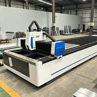 Machine de découpe laser à fibre industrielle avec table de travail DLC 6015 pour le traitement de divers matériaux en tôle