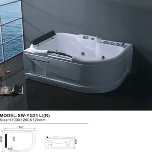 170x85cm Elegante sereno freestanding vendita acrilico vasche idromassaggio