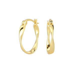 Boucles d'oreilles en argent sterling 925 <span class=keywords><strong>Morbius</strong></span> Wave Trendy Ins Personality Twisted Cold Wind Design Vente en gros disponible - Product Image 1