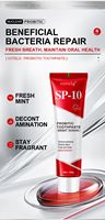 Dentifrice à la menthe anti-caries biologique SP10, vente chaude, haleine fraîche, blanchiment des dents, nettoyage des dents, usage domestique, taille normale pour adultes