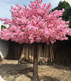 Pohon Sakura Jepang Buatan untuk Dekorasi Pernikahan, Gapura Besar 2.5m, Indoor Outdoor, untuk Thanksgiving, Paskah, Tahun Baru - Product Image 6
