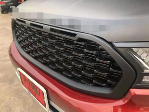 2021 nouvelle calandre de voiture pour <span class=keywords><strong>Ford</strong></span> F150 <span class=keywords><strong>Raptor</strong></span> Style 2015-2017 fiesta Grille avant calandre pare-chocs avant lèvres - Product Image 3