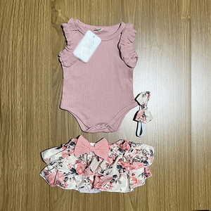 Stock di abbigliamento alla rinfusa di fabbrica vendita diretta del marchio di vendita diretta per bambini estivi balle di abbigliamento per bambini vestito da ragazze - Product Image 5