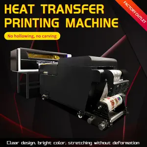 shirt printing machine heat transfer name 45cm dtf printer printing machine for clothes