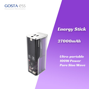 AA121902 <span class=keywords><strong>GOSTA</strong></span> ES100 97.2Wh 100W 200W Versatile Power Bank portatile torcia a LED telefono portatile grande capacità di energia Stick Bar - Product Image 1