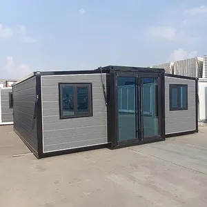 Flat Pack prefabbricato prefabbricato di lusso con piscina Vietnam palestra contenitore portatile case modulari case valutazione della velocità del vento
