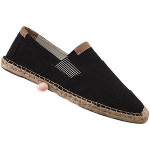 Scarpe da Pescatore Estive Slip-On da Uomo con Corda di Canapa Scarpe <span class=keywords><strong>Casual</strong></span> da Uomo in Tela Stile Vecchia Pechino Espadrillas da Uomo - Product Image 5