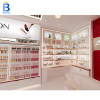 Usine directe Boutique vitrine beauté étagères salon présentoir réception cosmétiques et soins de la peau vitrine