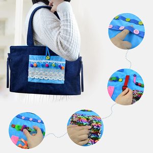 Couverture sensorielle Fidget pour Alzeimers Couverture Fidget pour adultes atteints de démence Couverture sensorielle Jouets pour Alzheimer Anxiété Démence - Product Image 3