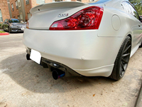 Nuevo Difusor Trasero de Fibra de Carbono Estilo DP, Parachoques Adicional Atornillable NS-G37-3 para Infiniti G37 Coupé 2008-2013, Modificación/Actualización