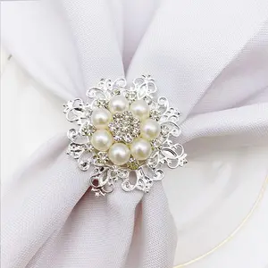 Luxury wedding tableware napkin holder special napkin rings for wedding