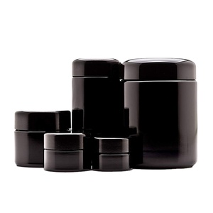 Stash Jar Jars 50ml Jar Uv Stash Jar Violet Airtight Glass Cream Jar 50ml 100% Natural Dark Violet Glass Jars 100ml