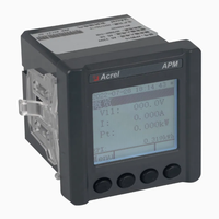 Medidor de Potencia APM520 Expandible con Salida de Interruptor 4DI2DO, Modbus TCP Ethernet, para Paneles de Automatización Industrial