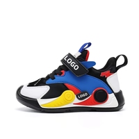 Chaussures pour enfants avec logo personnalisé, baskets pour garçons et filles, semelle unique, imperméables, en PU, chaussures décontractées pour enfants