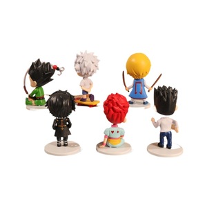 6 styles de figurines d'anime Hunter X Hunter : Gon, Killua, <span class=keywords><strong>Leorio</strong></span>, Kurapika, Hisoka, Chrollo, ornements de poupées - Product Image 5