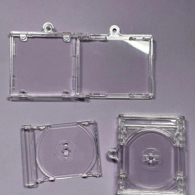 Wholesale CD Box Acrylic Album Hard Box Exquisite Single Disc Packaging Transparent/black/white Can Be Inserted with Inserts