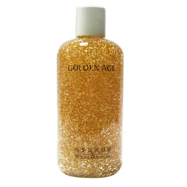 OEM Hautpflege Gold Körper lotion Anti Falten White ning Tender Smooth Repair 500ml 24K Pure Goldfolie serum