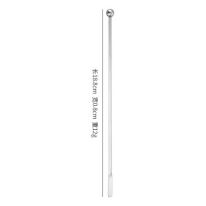 Pengaduk kopi besi tahan karat stik pengaduk jus Rio <span class=keywords><strong>Cocktail</strong></span> pengaduk minuman tongkat pengaduk sampanye penyampur Bar pesta pernikahan - Product Image 6