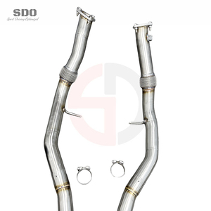 ระบบท่อไอเสีย SD T304 แบบ Front Pipe และ Catback สำหรับ <span class=keywords><strong>Audi</strong></span> RSQ8 4.0T ปี 2020-2026 พร้อมวาล์วควบคุมเสียงแบบ Valvetronic และท่อเก็บเสียง - Product Image 6