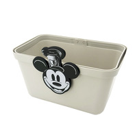Vente en gros de boîtes de rangement en plastique rectangulaires et carrées de couleur blanche, multifonctionnelles pour la cuisine, sans couvercle
