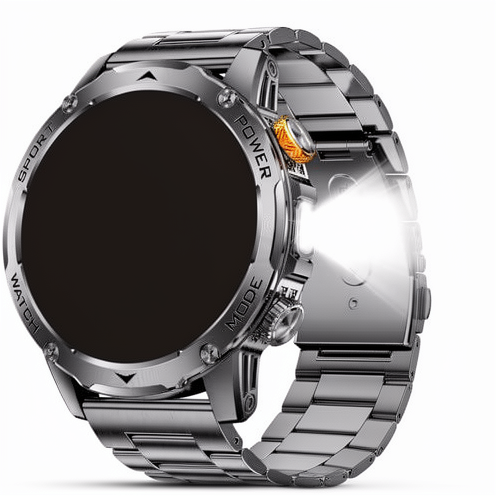 NX W26 Pro  Smart Watch Men Magnetic Charging Touchscreen 5ATM Waterproof Fitness Tracker Wear OS Voice Assistant 120