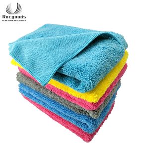 Láser de microfibra para coche, pulidor sónico sin bordes, <span class=keywords><strong>toalla</strong></span> 40x40, 450gsm, 350gsm, 400gsm, Corea, con logo en relieve - Product Image 6