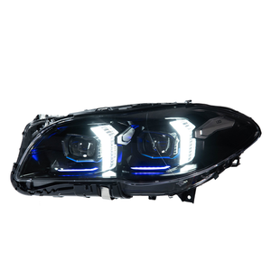 Faros Delanteros F10 para <span class=keywords><strong>BMW</strong></span>, LED/Halógenos Adaptativos, Estilo G30, DRLF90 M5, Compatibles con <span class=keywords><strong>BMW</strong></span> Serie 5 (<span class=keywords><strong>520d</strong></span>/523i/535i) 2009-2011 - Product Image 4