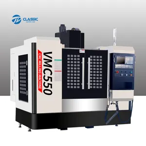 VMC550 pusat mesin bubut cnc, penjualan laris kecil logam untuk menggiling bor cnc