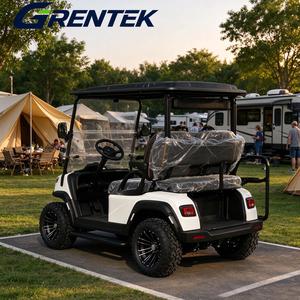 Carrito de Golf Eléctrico Todoterreno de 4 Plazas con Color Personalizado, Batería de Litio, Suspensión Independiente, Sistema de Audio con Pantalla Grande, 12-14 Pulgadas - Product Image 1