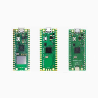 Raspberry Pi Pico/2 Pico Asli Dengan Papan Pengembangan Wifi Nirkabel Pico atau H Dengan Dukungan Pin Header Mciropython/C++