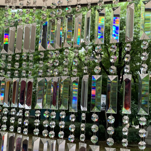 Crystal Garland Chain <strong>Beads</strong> <strong>Curtain</strong> for Wedding Christmas Decoration - Product Image 3