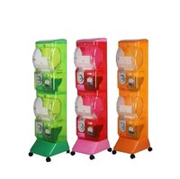 Machine à gachapon japonaise populaire, machine à bonbons, œuf à torsion, jeton gacha, jouet, machine à capsules en plastique à monnayeur, machine distributrice de bonbons