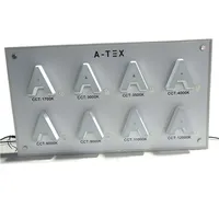 Lettres en acrylique 3D à éclairage latéral GFace haute luminosité avec bandes LED étanches IP65 pour la publicité automobile et en bar