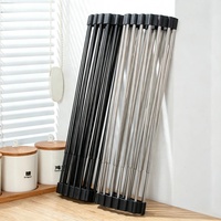 Égouttoir à vaisselle extensible et pliable pour évier, support télescopique moderne en acier inoxydable, réglable et montable sur évier