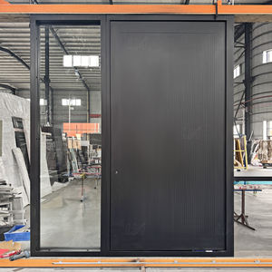 Portes pivotantes d'entrée en acier inoxydable aluminium de sécurité anti-effraction intérieur extérieur de style moderne <span class=keywords><strong>Prix</strong></span> de la <span class=keywords><strong>porte</strong></span> <span class=keywords><strong>blindée</strong></span> - Product Image 2