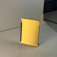 Durable Laser Cut Brass Office Desk Name Card Stand Powder Coated Timeless Shine ISO9001 Certified Custom Brand Refine