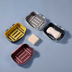 กล่องสบู่แบบไม่ทำเครื่องหมายที่ระบายน้ำที่วางสบู่ที่ติดผนังกล่องสบู่แบบสด RS-7553สต็อก - Product Image 6